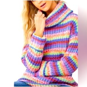 Forever 21 multicolor sweater top Size S